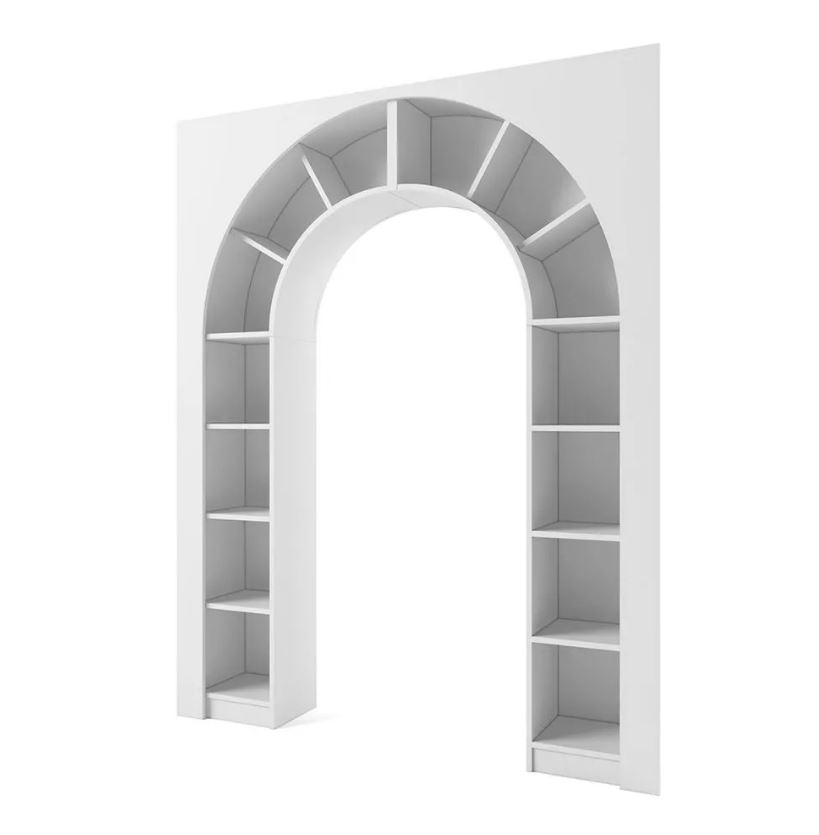 МИШЕЛЬ Стеллаж Радуга (БЕЛЫЙ)