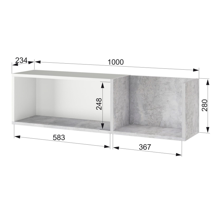 СТК №30 Полка навесная