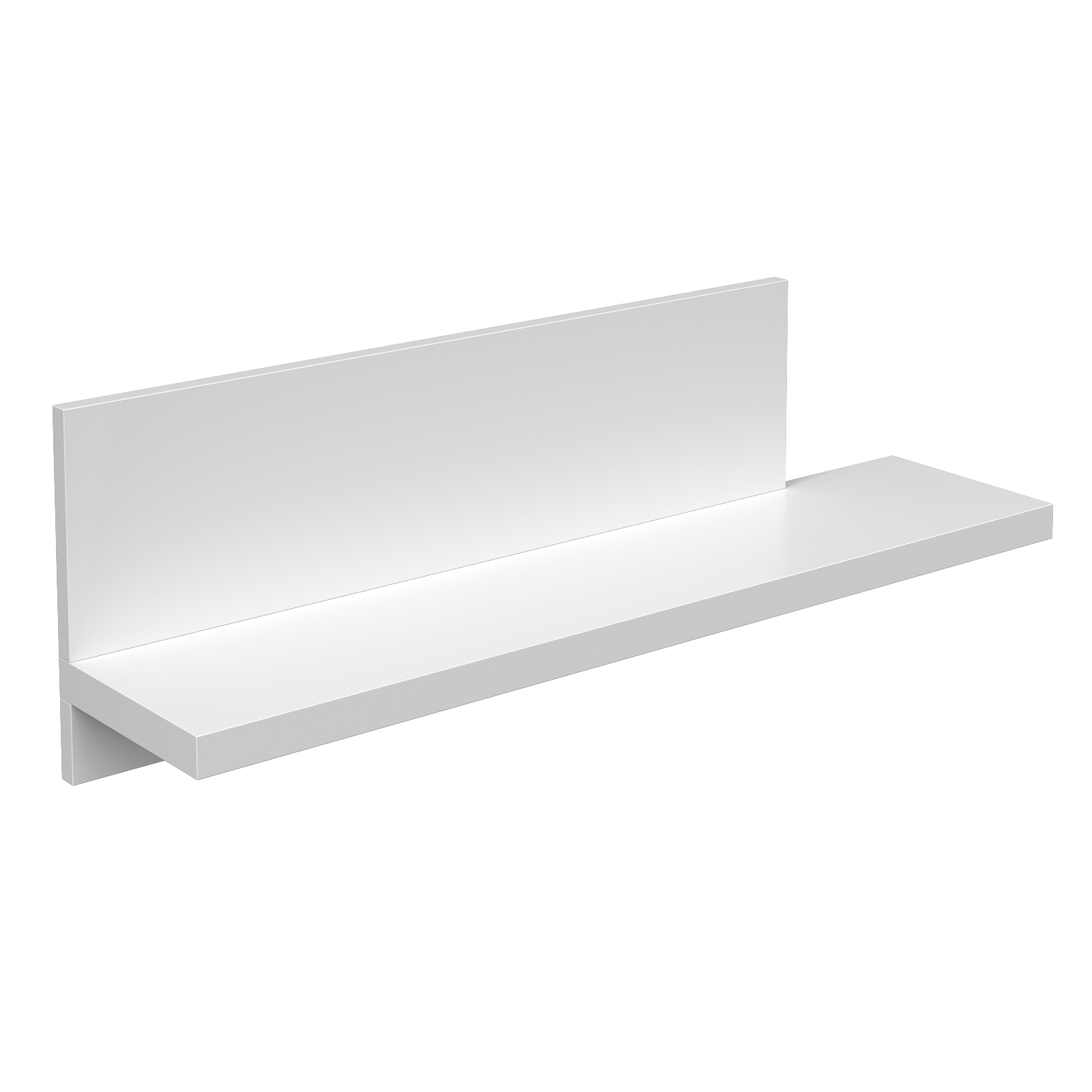 ALBA Навесная полка НП1 (универсальная) (БЕЛЫЙ, БЕЛЫЙ)