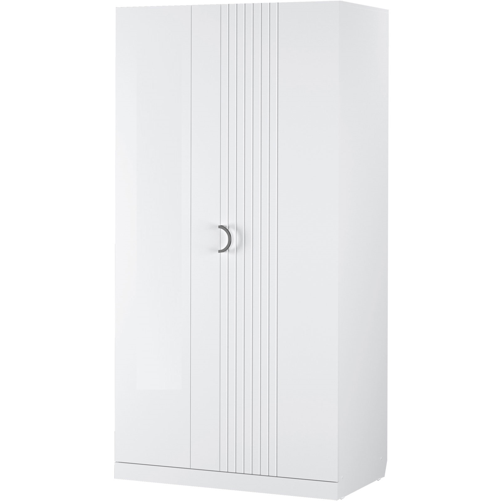 САНТИ №3 Шкаф угловой (Белое сияние)