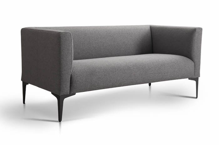 UNO Диван Двойка (Ткань Категория 1, Ножки Черные)