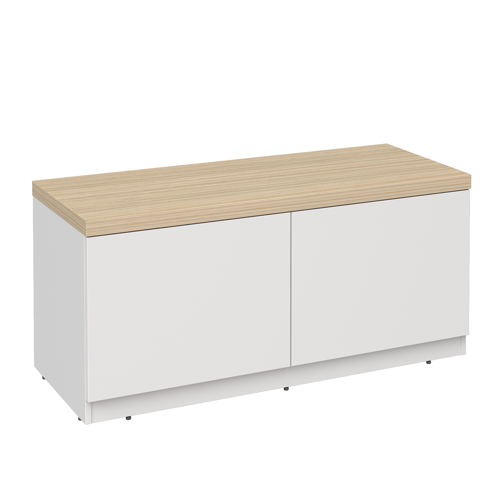 ENNI Новая Тумба ТВ Т3 (ДУБ АНДРЕА / БЕЛЫЙ, БЕЛЫЙ)