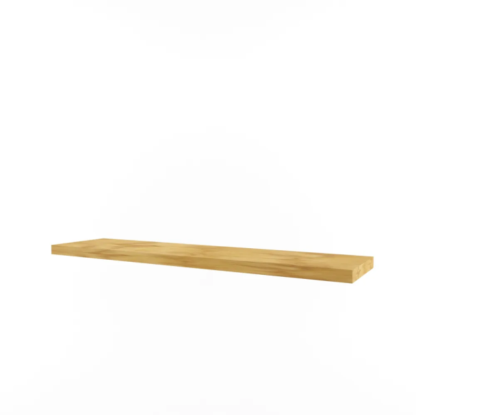 ТЭЛЬ Полка простая (Цвет корпуса Дуб Золотистый)