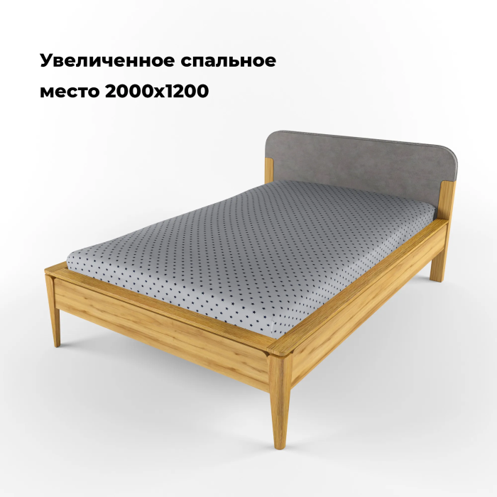 ТЭЛЬ Кровать островная большая (Цвет корпуса Дуб Золотистый)