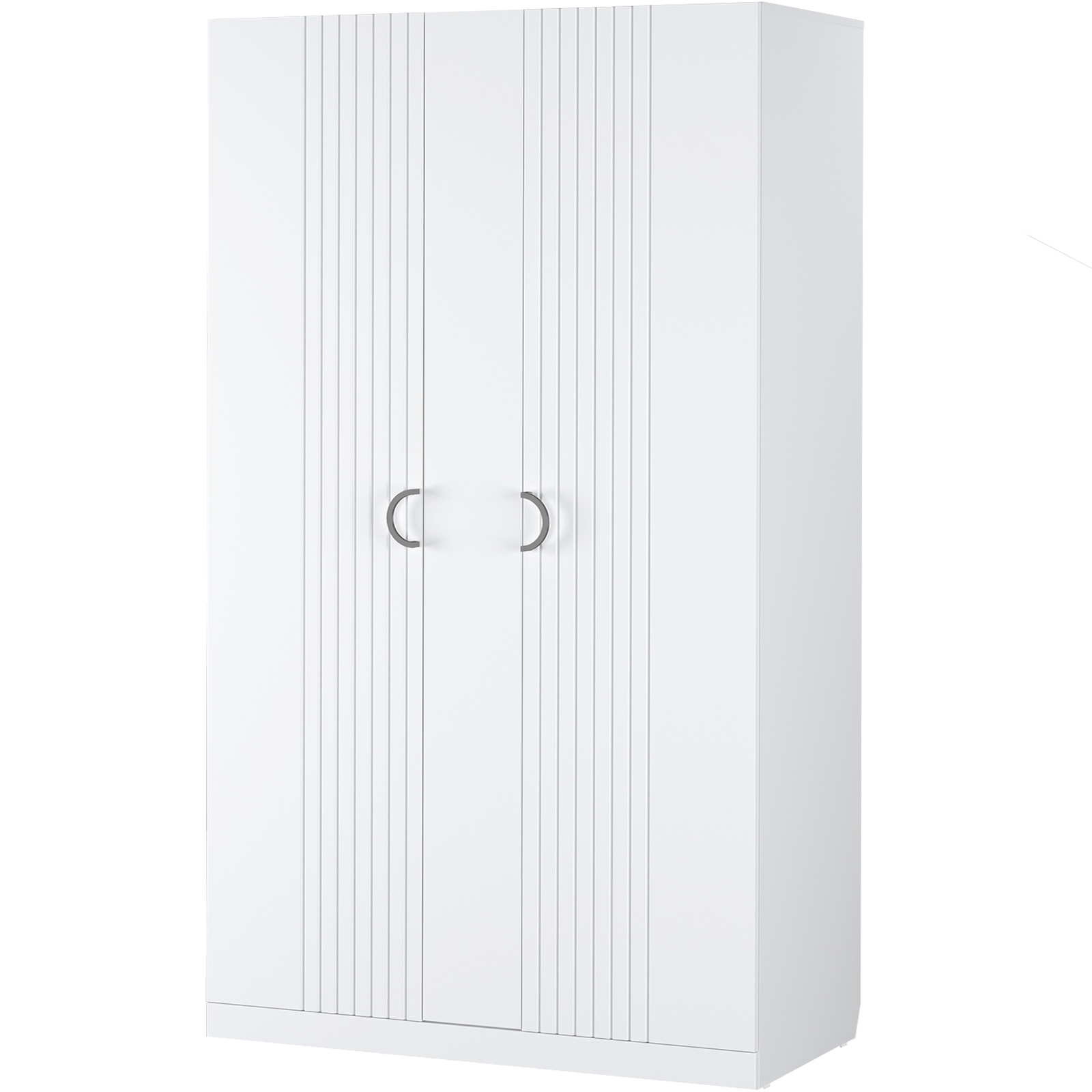 САНТИ №25 Шкаф 3х-створчатый (Белое сияние)