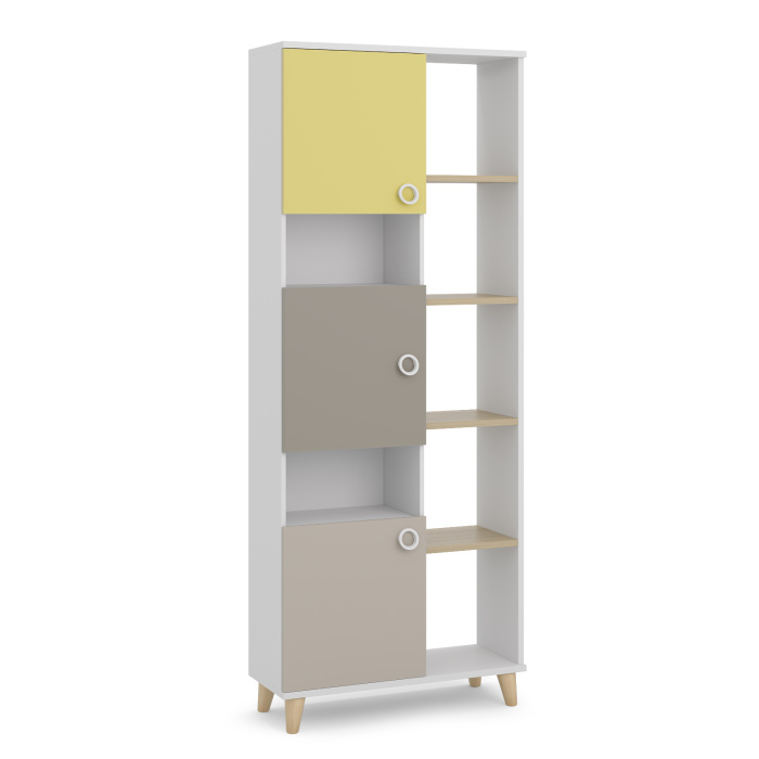 SMARTY Шкаф для книг ШК (ДУБ АНДРЕА / БЕЛЫЙ, МОККО / ВЕЛЮР / САН-ЛЕОН, Универсальная) SMARTY Шкаф для книг ШК (ДУБ АНДРЕА / БЕЛЫЙ, МОККО / ВЕЛЮР / САН-ЛЕОН, Универсальная)