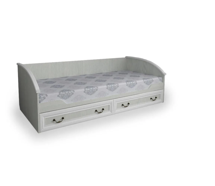 КЛАССИКА Кровать нижняя с двумя выкатными ящиками (1960*950*730)