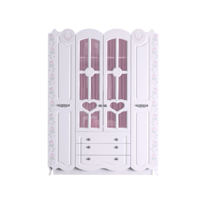 РОЗАЛИЯ № 24 Шкаф 4-створчатый