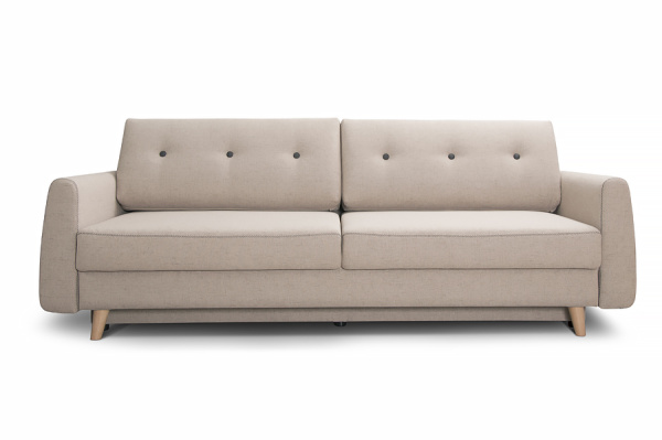 DENVER Диван прямой (Ткань Категория 1, Ножки Дерево светлое) DENVER Диван прямой (Ткань Категория 1, Ножки Дерево светлое)