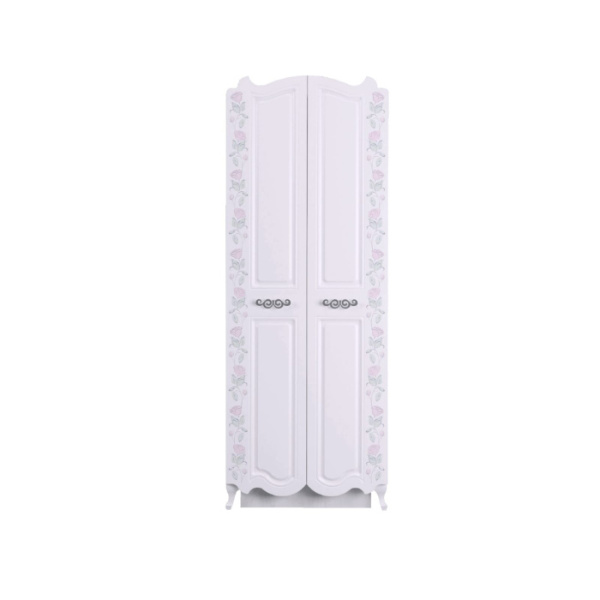 РОЗАЛИЯ № 22 Шкаф 2-створчатый (Белая лиственница, Омела глянец) РОЗАЛИЯ № 22 Шкаф 2-створчатый (Белая лиственница, Омела глянец)