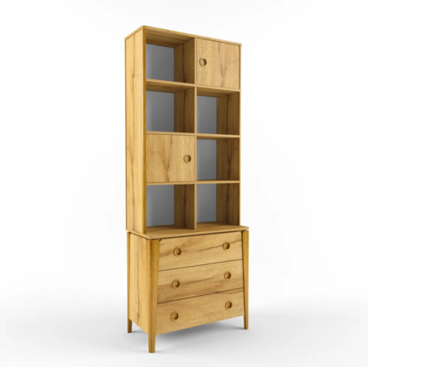 ТЭЛЬ Стеллаж широкий (Цвет корпуса Дуб Золотистый) ТЭЛЬ Стеллаж широкий (Цвет корпуса Дуб Золотистый)