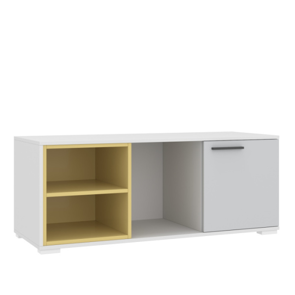 LAMBO Тумба под ТВ Т1 (Белый, БЕЛЫЙ / СВЕТЛО-СЕРЫЙ / САН ЛЕОН) LAMBO Тумба под ТВ Т1 (Белый, БЕЛЫЙ / СВЕТЛО-СЕРЫЙ / САН ЛЕОН)