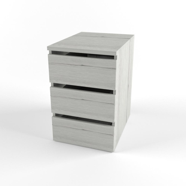 НЬЮТОН ГРЕЙ тумба к столу (Цвет корпуса Дуб Эльза)