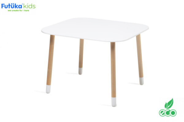 MINI Стол (Белый, Квадратный)