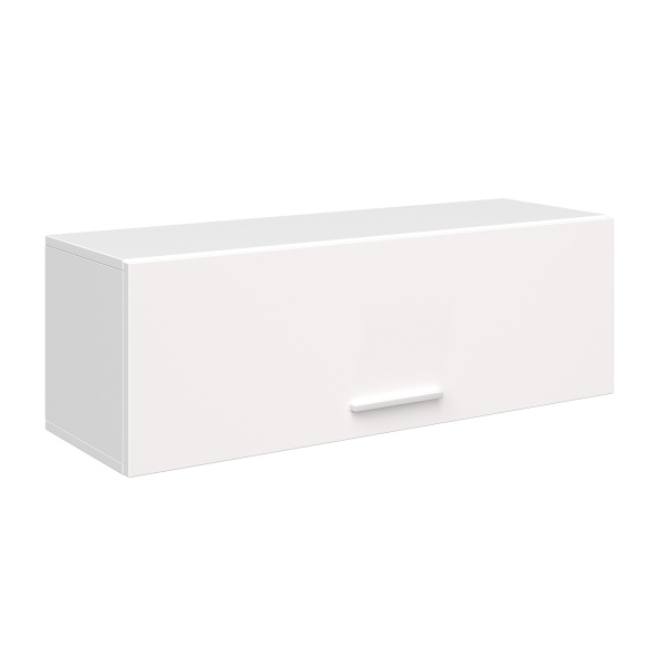 DZEN Шкаф навесной НШ1 (БЕЛЫЙ / БЕЛЫЙ)