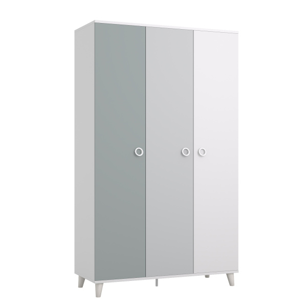 SMARTY Шкаф 3х дверный Ш3 (Белый, СЕРО-ЗЕЛЕНЫЙ / СВЕТЛО-СЕРЫЙ / БЕЛЫЙ) SMARTY Шкаф 3х дверный Ш3 (Белый, СЕРО-ЗЕЛЕНЫЙ / СВЕТЛО-СЕРЫЙ / БЕЛЫЙ)