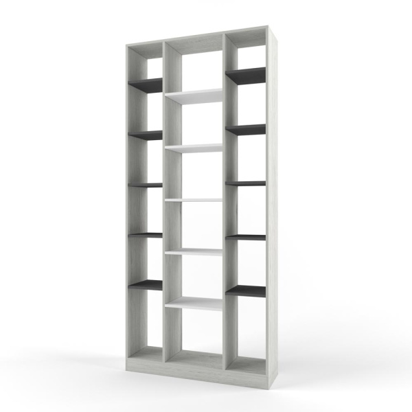 НЬЮТОН ГРЕЙ стеллаж перегородка (Цвет корпуса Дуь эльза/Темно серый лофт/Белый лофт) НЬЮТОН ГРЕЙ стеллаж перегородка (Цвет корпуса Дуь эльза/Темно серый лофт/Белый лофт)