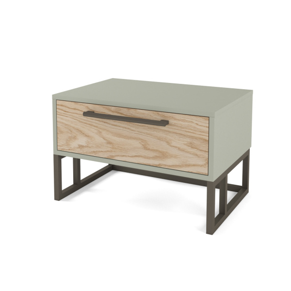 ТУРИ Тумба прикроватная (ОРЕГАНО, ГРАФИТ) ТУРИ Тумба прикроватная (ОРЕГАНО, ГРАФИТ)