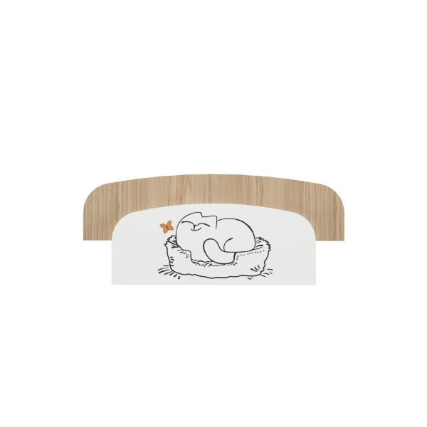 КОТ Бортик защитный (Туя Светлая/Белый)