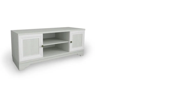 КЛАССИКА ТВ тумба (Рамух белый) КЛАССИКА ТВ тумба (Рамух белый)