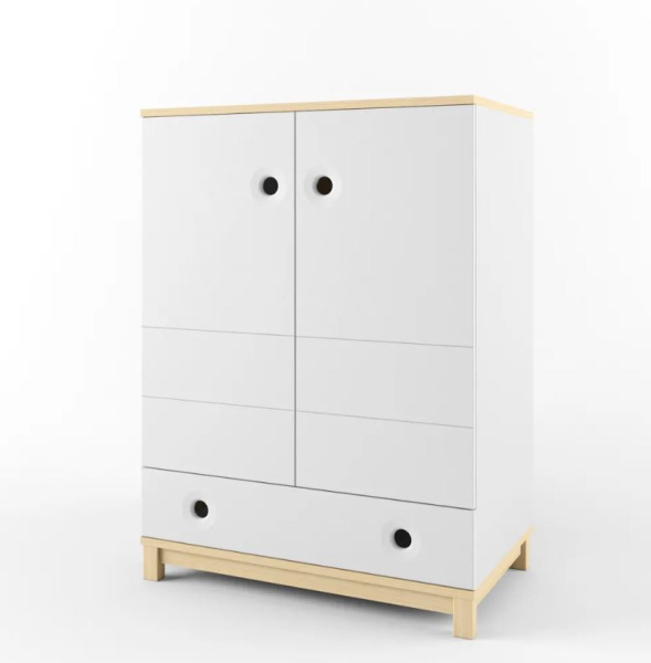 РОБИН ЛАЙТ Шкаф малый (Цвет фасадов Клен/Белый)