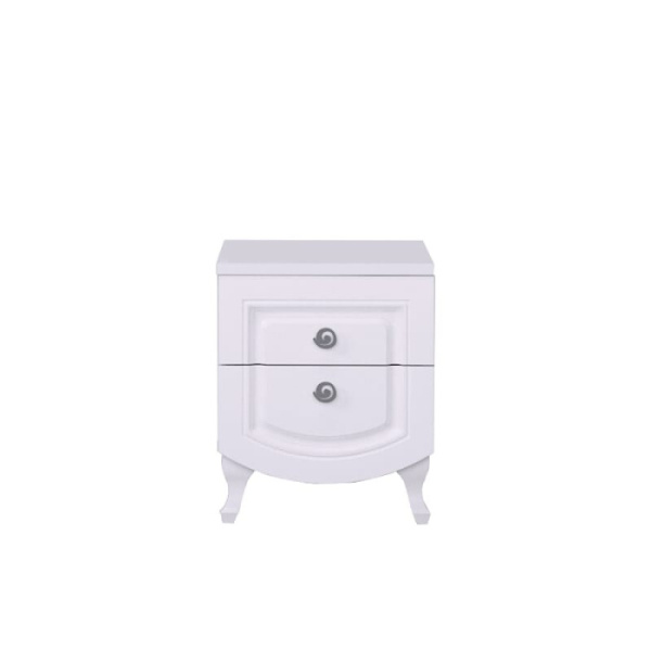 РОЗАЛИЯ № 13 Тумба прикроватная (Белая лиственница, Омела глянец)