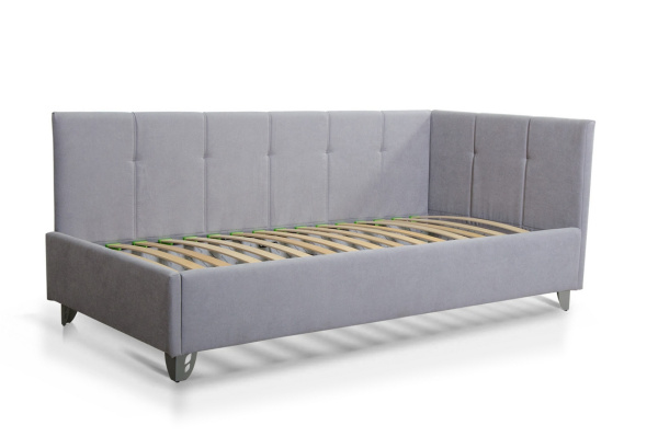 Кровать ВАЛЕРИЯ ЛАЙТ (Selfie silver, 1900*900 мм, без ПМ)