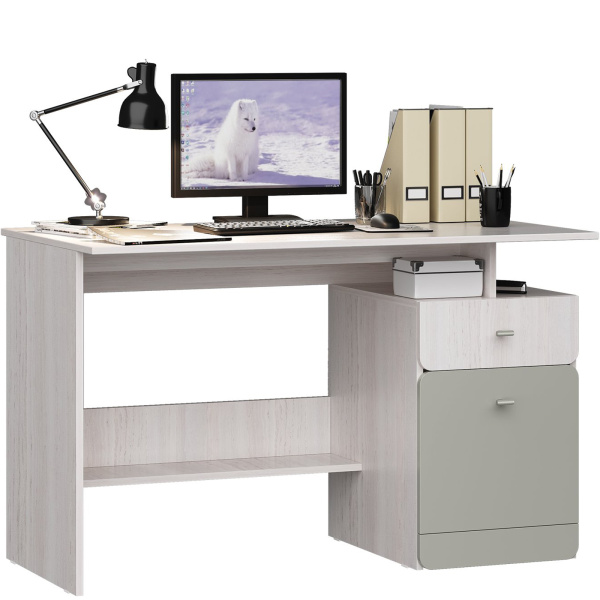 ЮККА № 17 Стол компьютерный (ДЮНА, ШАЛФЕЙ, Правая)