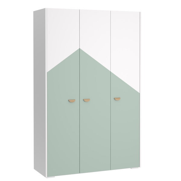 GRETA Шкаф 3-х дверный Ш3 (ДУБ АНДРЕА / БЕЛЫЙ, СЕРО-ЗЕЛЕНЫЙ / БЕЛЫЙ) GRETA Шкаф 3-х дверный Ш3 (ДУБ АНДРЕА / БЕЛЫЙ, СЕРО-ЗЕЛЕНЫЙ / БЕЛЫЙ)