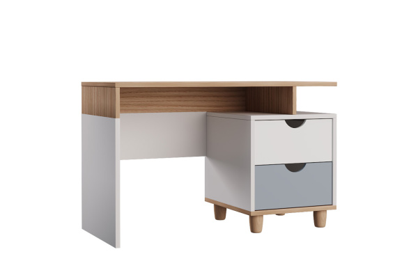 BARNEY Стол Трансформер С1 (БЕЛЫЙ / ДУБ АНДРЕА, СЕРО-ГОЛУБОЙ / БЕЛЫЙ КРАП) BARNEY Стол Трансформер С1 (БЕЛЫЙ / ДУБ АНДРЕА, СЕРО-ГОЛУБОЙ / БЕЛЫЙ КРАП)