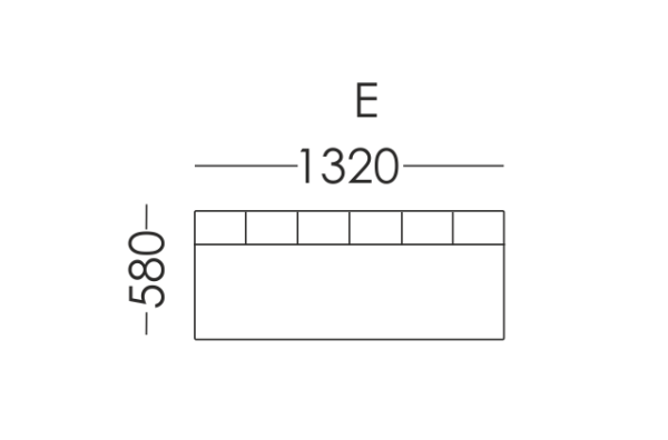 Диван LIME WOOD Модуль E (Ткань Категория 1, Ножки Дерево светлое) Диван LIME WOOD Модуль E (Ткань Категория 1, Ножки Дерево светлое)