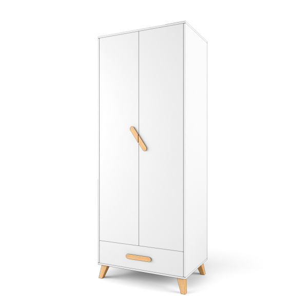 2+2 Шкаф 2-створчатый (Цвет корпуса Белый, Цвет фасадов Белый, Форма Опоры Диагональ, Форма Ручек Диагональ) 2+2 Шкаф 2-створчатый (Цвет корпуса Белый, Цвет фасадов Белый, Форма Опоры Диагональ, Форма Ручек Диагональ)