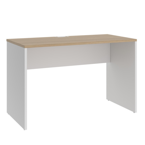 GRETA Стол прямой (ДУБ АНДРЕА / БЕЛЫЙ, С-1200(22))