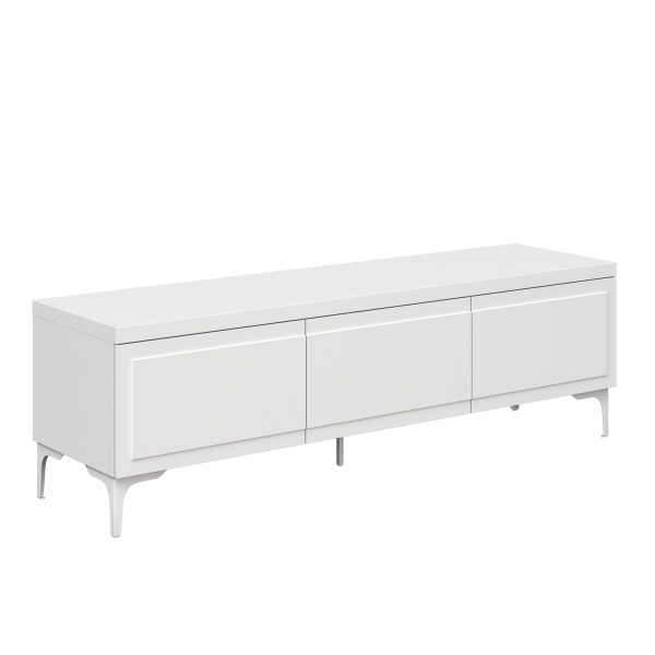 ALBA Тумба под ТВ Т1 (БЕЛЫЙ, БЕЛЫЙ)